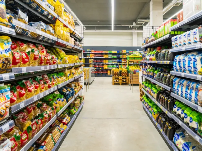 food goods in store